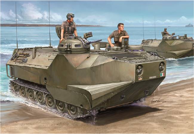 82409 1/35 LVTP-7 Landing Vehicle Tracked- Personnel