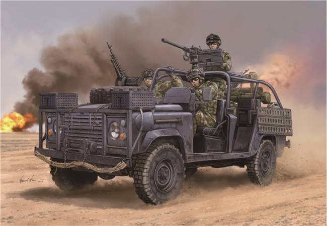 82450 1/35 Ranger Special Operations Vehicle RSOV w/MG