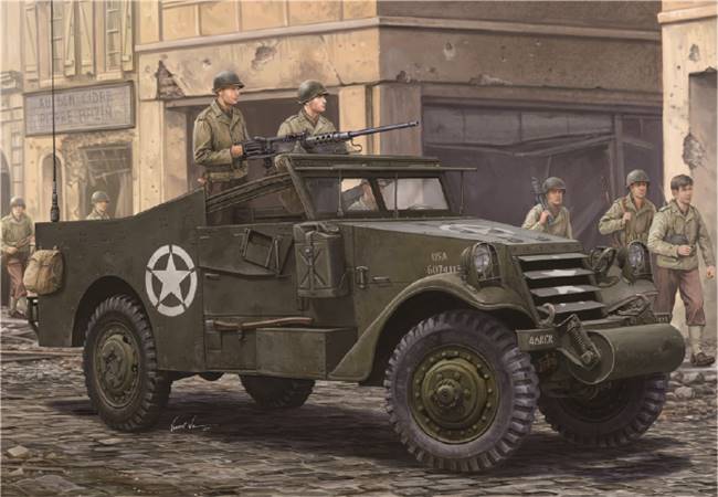 82452 1/35 M3A1 White Scout Car Late Production