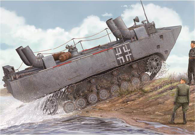 82462 1/35 German Land-Wasser-Schlepper II-Upgraded