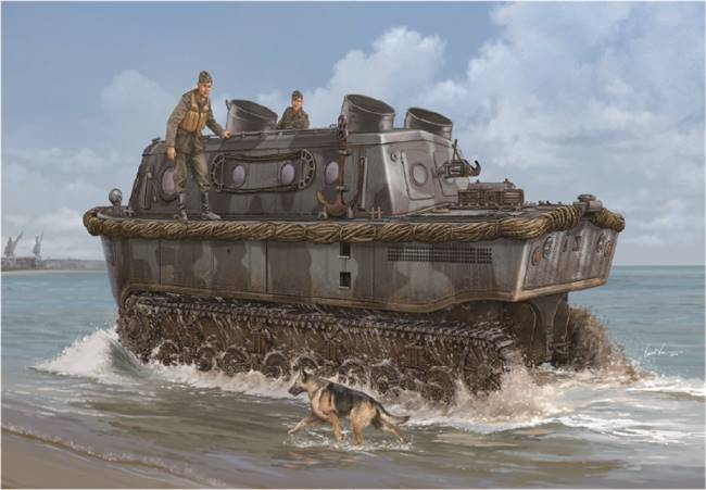 82465 1/35 German Land-Wasser-Schlepper Early type