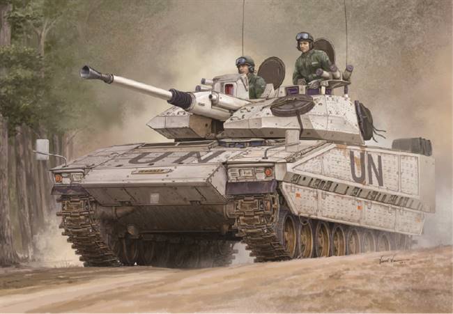 82475 1/35 Sweden CV90-40C IFV /W Additional All-Round Armor
