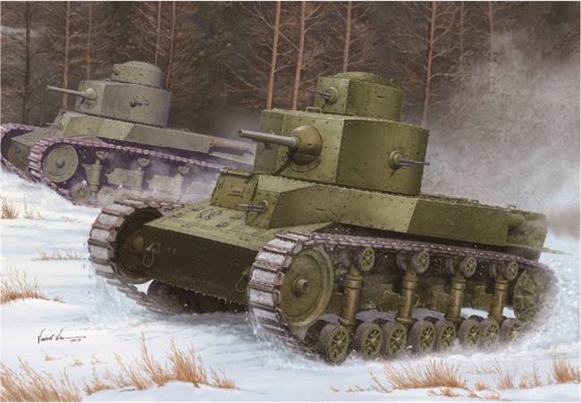82493 1/35 Soviet T-24 Medium Tank