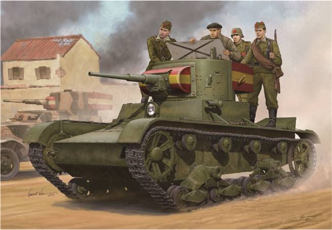 82496 1/35 Soviet T-26 Light Infantry Tank Mod1935