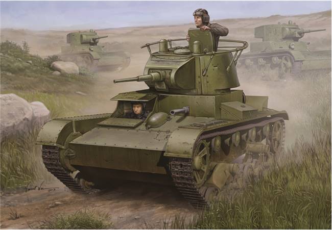 82497 1/35 Soviet T-26 Light Infantry Tank Mod1938