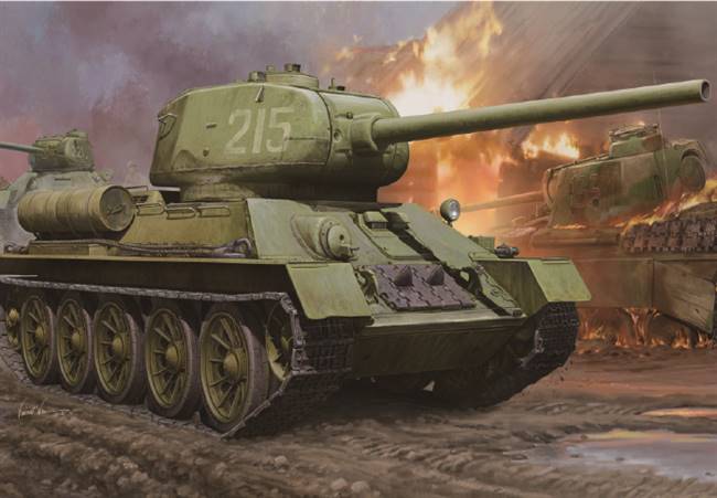 82602 1/16 WWII Soviet T34/85
