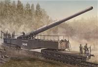 82903 1/72 German 280mm K5E Railway Gun Leopold