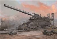 82911 1/72 German 80cm K(E) Railway Gun "Dora"