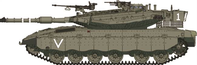82917 1/72 IDF Merkava MkIIIDLIC