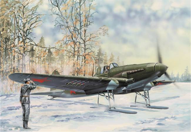 83202 1/32 IL-2 Sturmovik on Skis
