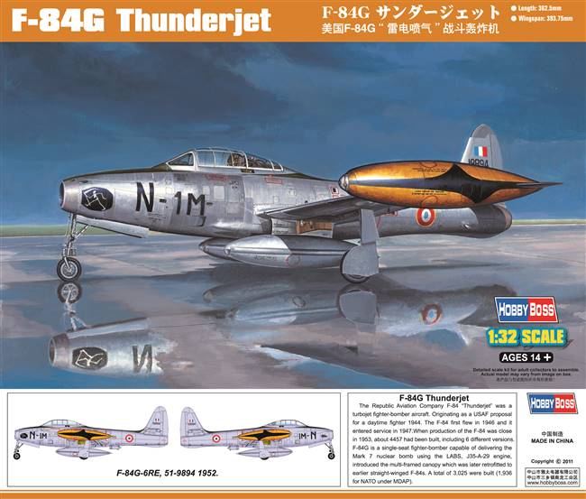 83208 1/32 F-84G Thunderjet