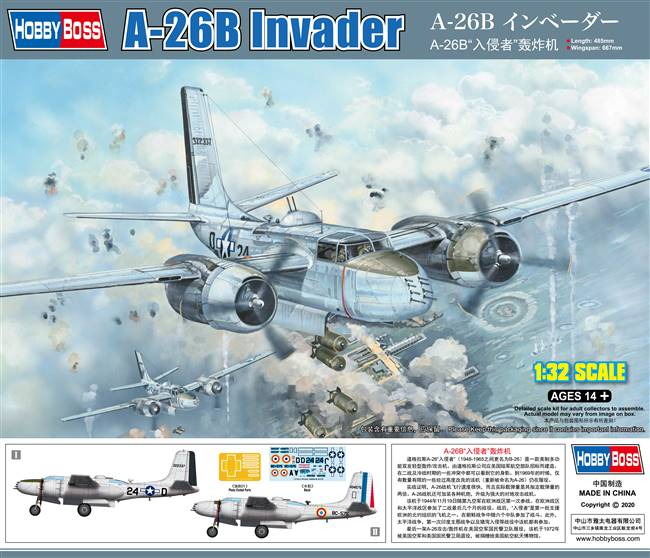 83213 1/32 A-26B Invader