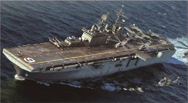 83407 1/700 Bonhomme Richard LHD-6