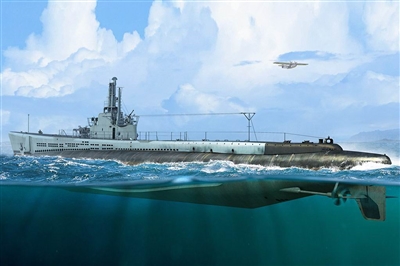 83524 1:350 USS GATO SS-212 1944