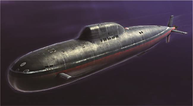 83528 1/350 Russian Navy Alfa Class SSN