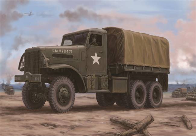 83801 1/35 White 666 CargoHard Top