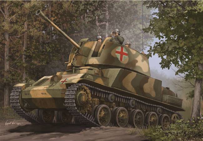 83829 1/35 Hungarian 40M Nimrod Anti-Aircraft Gun