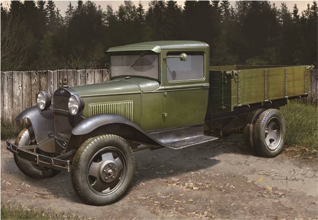 83836 1/35 Soviet GAZ-AA Cargo Truck