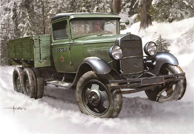 83837 1/35 Soviet GAZ-AAA Cargo Truck