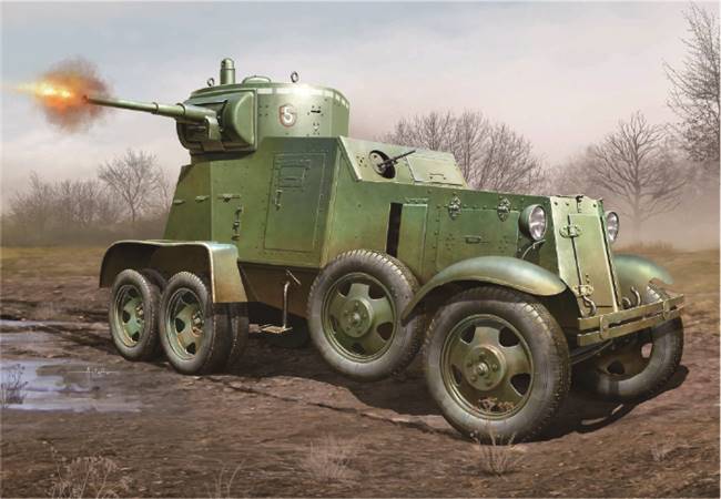 83838 1/35 Soviet BA-3 Armor Car