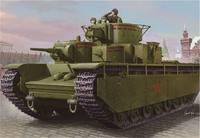 83841 1/35 Soviet T-35 Heavy Tank - Early