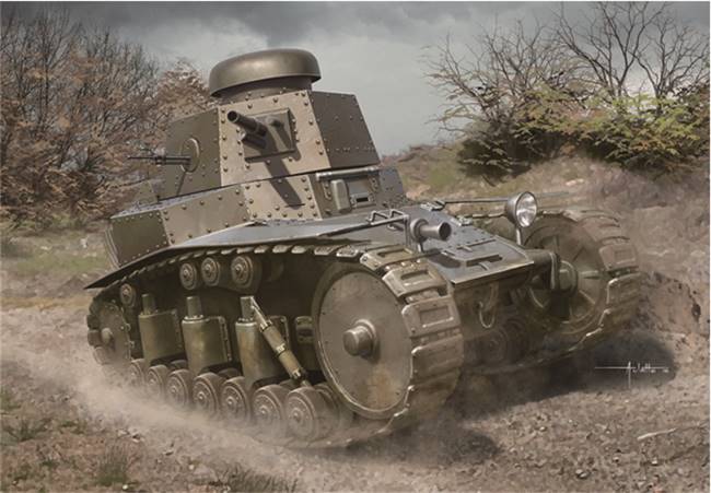 83873 1/35 Soviet T-18 Light Tank MOD1927
