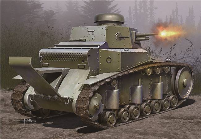 83874 1/35 Soviet T-18 Light Tank MOD1930