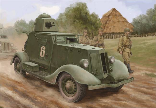 83882 1/35 Soviet BA-20 Armored Car Mod1937