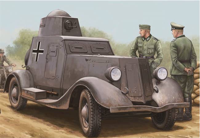 83884 1/35 Soviet BA-20M Armored Car