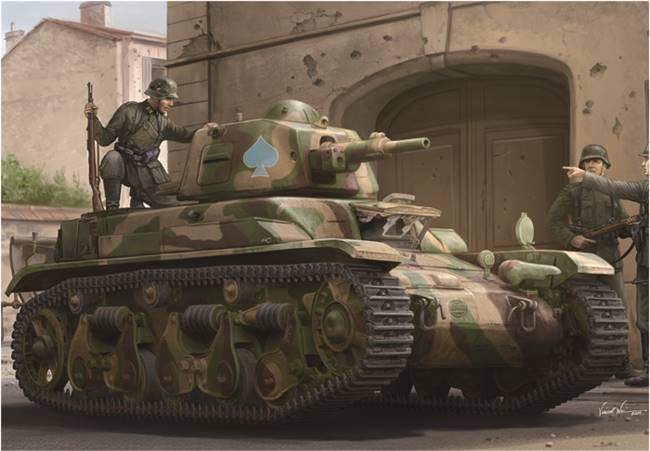 83893 1/35 French R39 Light Infantry Tank
