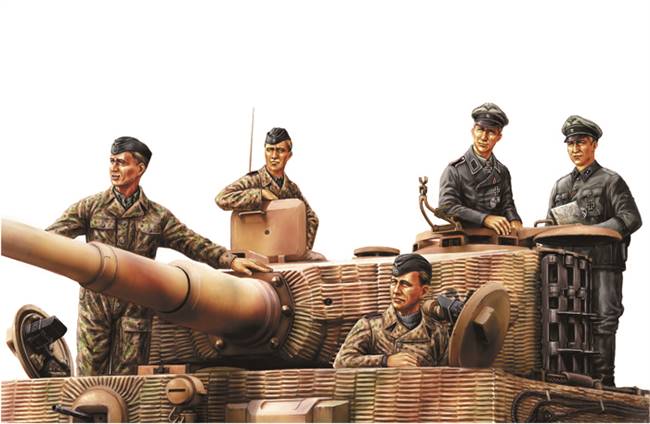 84401 1/35 German Panzer Tank Crew Normandy 1944