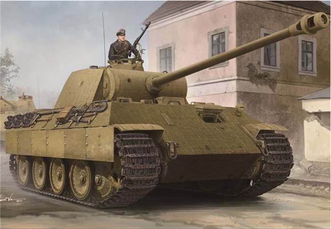 84506 1/35 German SdKfz171 PzKpfw Ausf A w/ Zimmerit