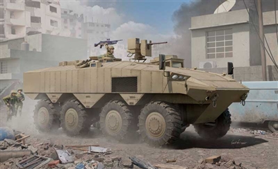84509 1:35 IDF Eitan Wheeled APC