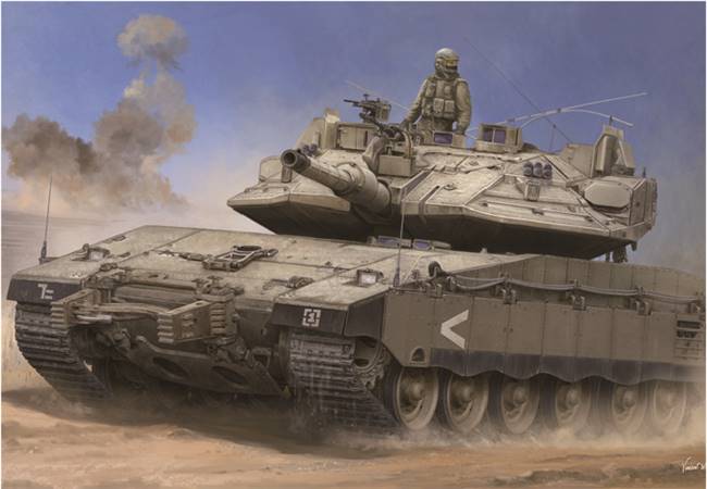 84523 1/35 IDF Merkava Mk IV w/Trophy