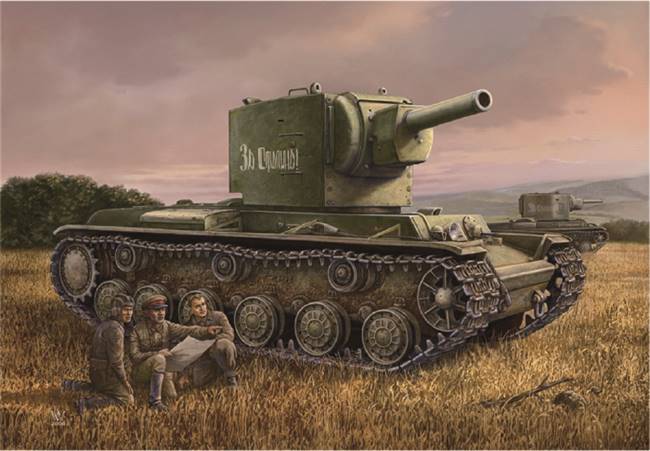 84816 1/48 Russian KV-2 Tank