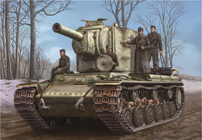 84819 1/48 German PzKpfw KV-2 754r Tank