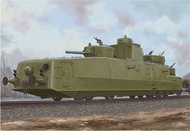 85514 1/35 Soviet MBV-2 Armored Train