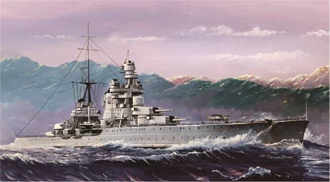 86502 1/350 Italian Heavy Cruiser Pola 1941