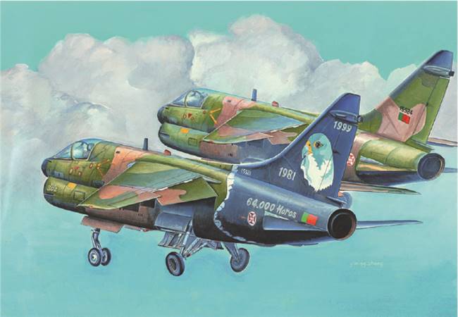 87205 1:72 A-7P Corsair II