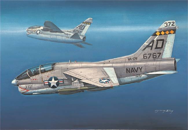 87209 1/72 TA-7C Corsair II