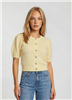 Button Up Knitted Top