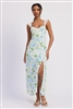 Floral Chiffon Maxi Dress