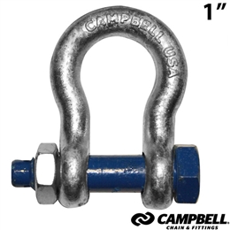 CAMPBELL Safety Anchor Shackle 1"