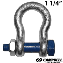 CAMPBELL Safety Anchor Shackle 1 1/4"
