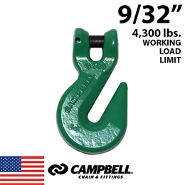 9/32" Grade 100 Clevis Grab Hook