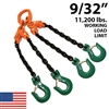 9/32IN Grade 100 QOSA Chain Sling - USA
