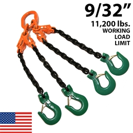 9/32IN Grade 100 QOSA Chain Sling - USA