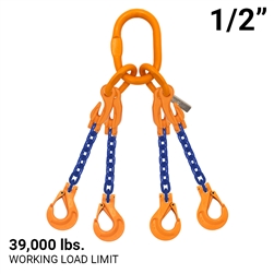 1/2 inches AQOS Grade 100 Chain Sling