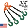 1/2 inches Grade 100 QOSA Chain Sling - USA