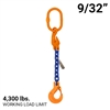 9/32 inches ASOS Grade 100 Chain Sling